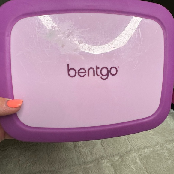 Bentgo Kids Bento Style 5 Compartment, Purple, Lunch Box - Picture 1 of 7